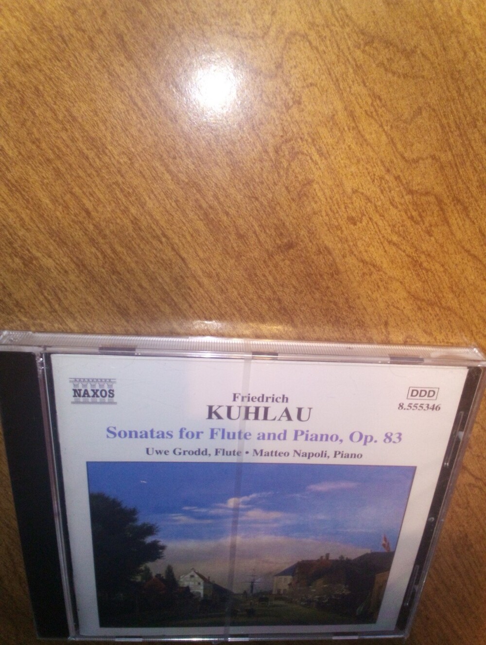 Friedrich Kuhlau Sonatas For Flute And Piano, Op. 83 Naxos 2001 CD Sealed